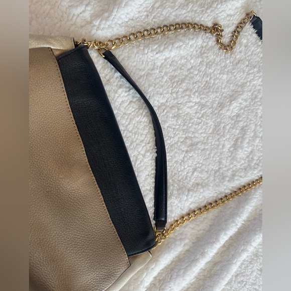 Tory Burch Chelsea Color Block Leather Crossbody - Picture 7 of 15